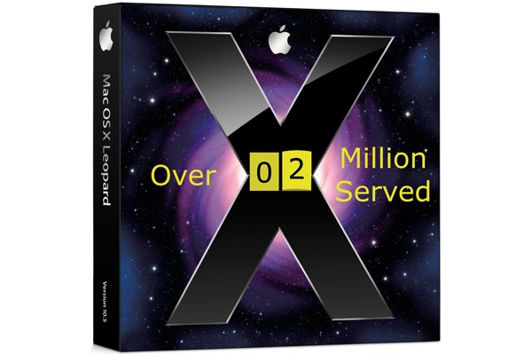 Apple продала 2 миллиона копий Leopard всего за 4 дня!