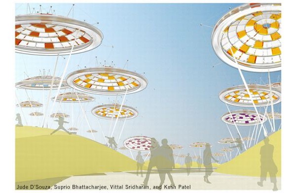 Desert Blooms, e-nergy, Land Art Generator Initiative Design Competition 2010