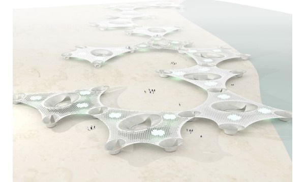 Prism Cloud, e-nergy, Land Art Generator Competition 2010