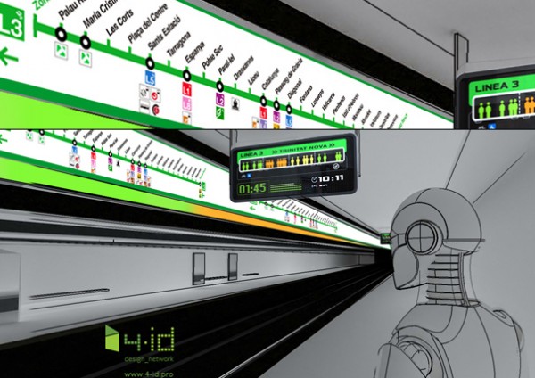 концепт, X-Ray Train Vision, 4-id Creative Network, промышленный дизайн