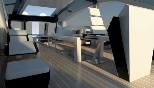 Flaming Ice, Pama Architetti Yacht Design