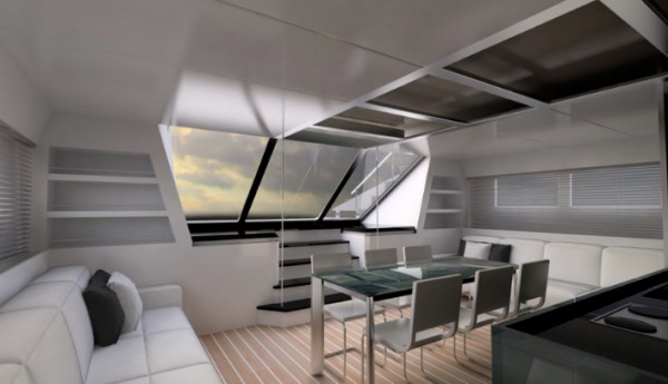 Flaming Ice, Pama Architetti Yacht Design