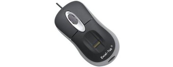 Excel-Tek Biometric Fingerprint Encrypted Mouse