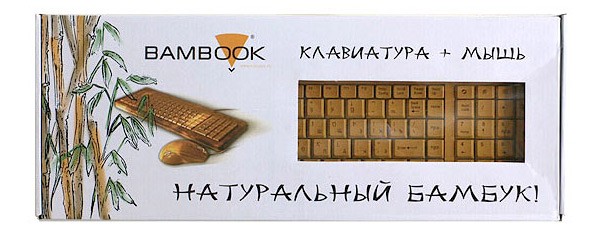 Konoos Bambook, keyboard, mouse, bamboo, , , 