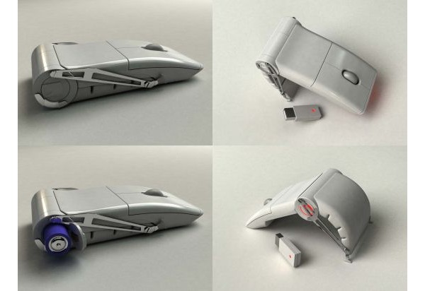 mice, Arc Mouse, Microsoft, Clamshell Mouse, мыши