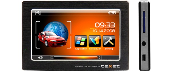 teXet, TN-500, GPS, navigator, CityGuide, probki.net, Navitel, TomTom, iGo, , 