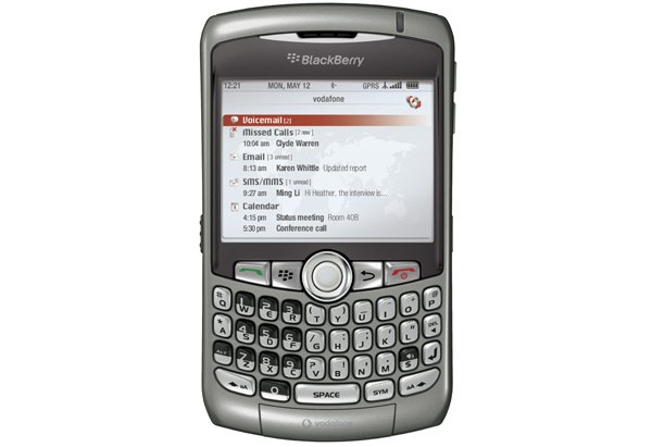 RIM, Blackberry, curve, Vodafone