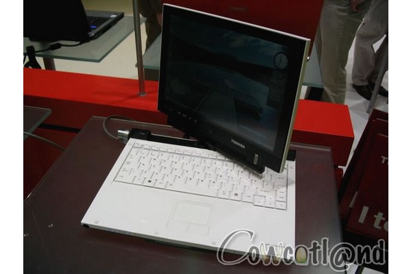 Toshiba, Portégé, R400, CeBit 2007, TabletPC, ноутбук, Intel Core Duo,