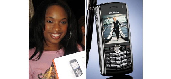 Jennifer Hudson RIM BlackBerry Pearl