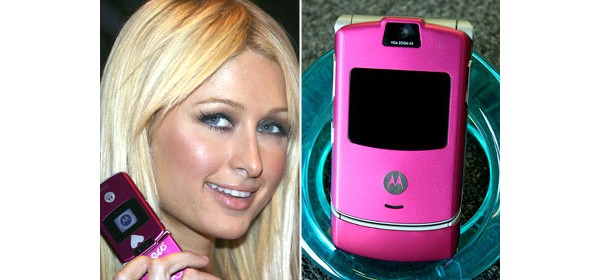 Paris Hilton Motorola RAZR