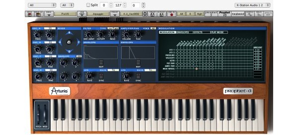 Arturia Prophet 5 VS