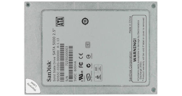 Sandisk SSD 5000, 32 GB