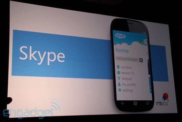 Skype, Windows Phone, 