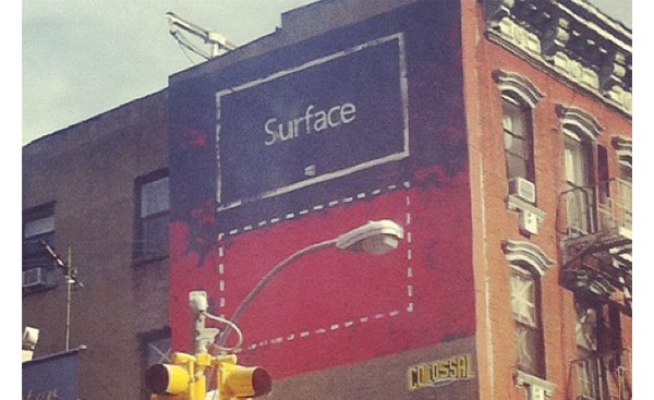 Microsoft, Surface, реклама