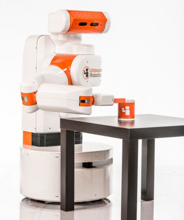 Unbounded Robotics, UBR-1, ROS, PrimeSense, робот