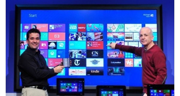 Microsoft, Perceptive Pixel, Windows 8