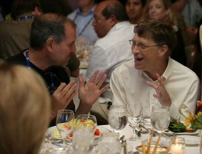 Bill Gates and Steve Jobs