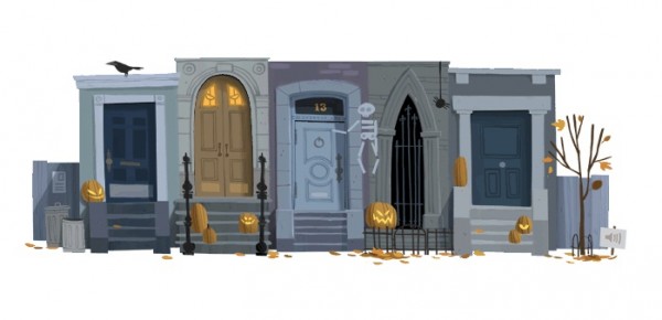 Google, Halloween, 