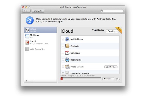 Apple, Mac OS X, iOS, iCloud