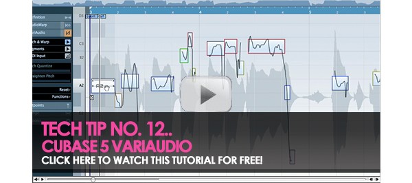 Sonic Acedemy: Variaudio  Cubase 5
