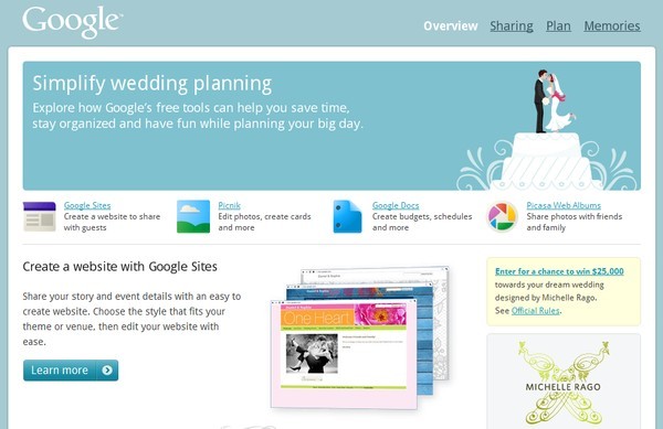 Google, wedding, 