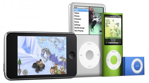  iPod Touch,  iPod Nano,  iPod Shuffle, Apple, 