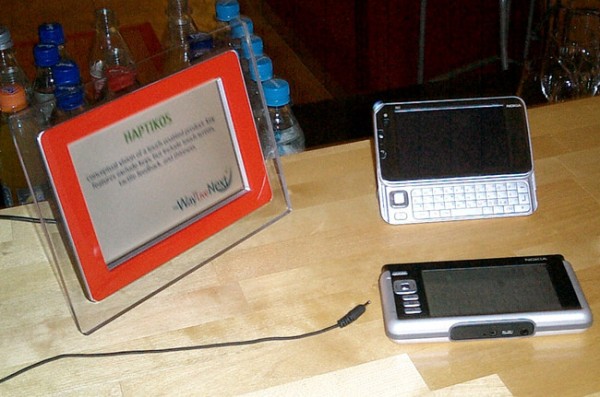 Nokia Haptikos - технология тактильной обратной связи для сенсорных экранов
