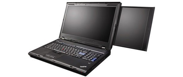 notebooks, Lenovo, Lenovo ThinkPad W700ds, Prime Gaming Laptop, LCD, OLED