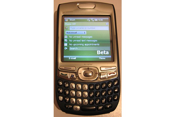 Windows Mobile 6, Palm Treo 750