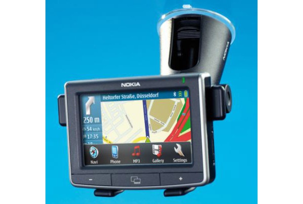 Первый полноценный GPS-навигатор от Nokia - N500 