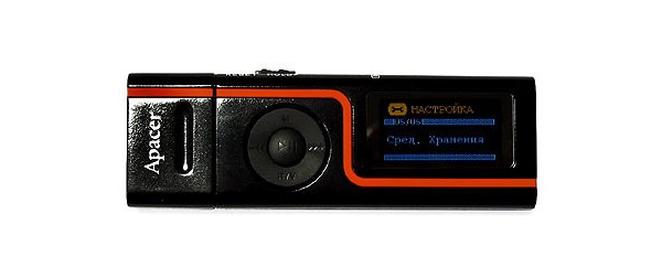 Обзор MP3 плеера Apacer Audio Steno AU524