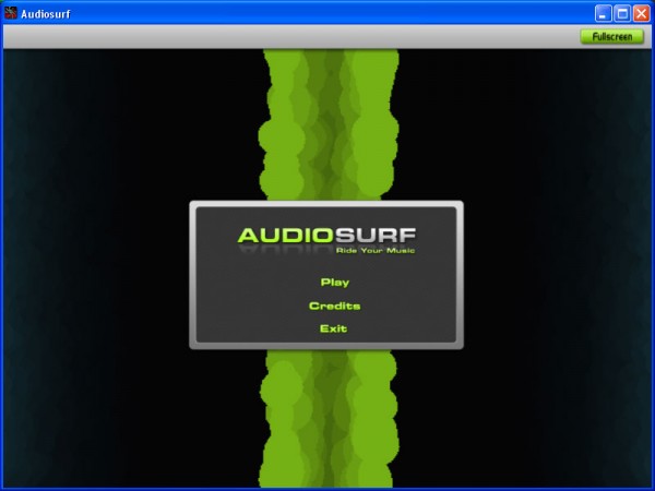 Скриншот из игры Audiosurf