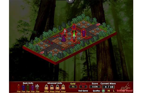 Скриншот игры Protector Tower Defence