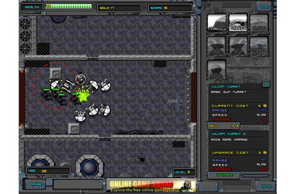 Скриншот игры Xeno Tactic