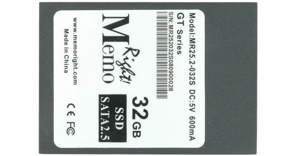Memoright MR25.5-032S, 32 GB