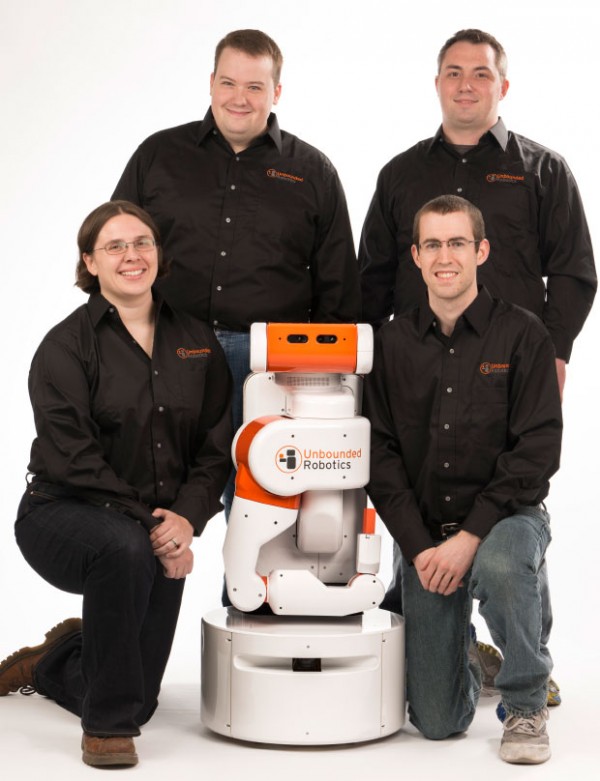 Unbounded Robotics, UBR-1, ROS, PrimeSense, робот